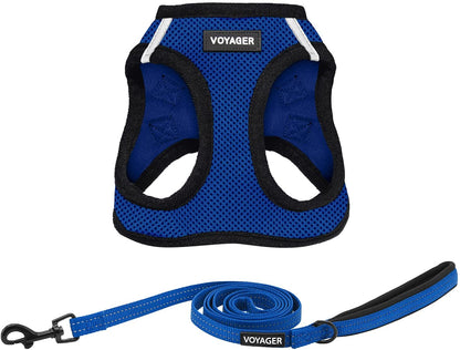 Voyager Step-In Air Dog Harness - All Weather Mesh Step in Vest Harness for Small and Medium Dogs by